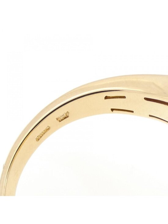 Bvlgari White Gold Diamond Cicladi Ring | Rich Diamonds Bvlgari Chikladi Disc Ring
